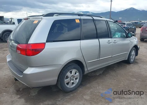 2004 Toyota Sienna Le z USA, uszkodzony, nr VIN 5TDZA23C04S118090